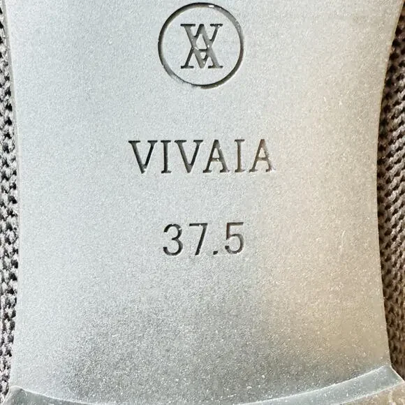 VIVAIA Shoes Womens 7 Black Knit Loafers Slip On Cat Flats Lightweight Comfort - Picture 10 of 11